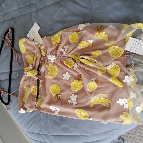🍋For Love and Lemons 2 Piece Set - Skirt Size L, Top - M - Picture 7 of 16
